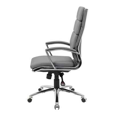 Cheap ๐ฅ Executive/Managerial Chairs Boss Executive CaressoftPlus Chair With Metal Chrome Finish, Grey (B9471-GY) ๐ 7 Cheap ๐ฅ Executive/Managerial Chairs Boss Executive CaressoftPlus Chair With Metal Chrome Finish, Grey (B9471-GY) ๐ - Image 5