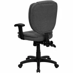 Deals 😀 Flash Furniture Fabric Multi-Functional Ergonomic Task Chairs With Arms (GO930FGYA) 🤩 -Office Chairs Online store unnamed file 3048