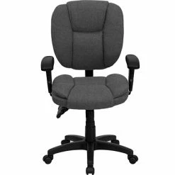 Deals 😀 Flash Furniture Fabric Multi-Functional Ergonomic Task Chairs With Arms (GO930FGYA) 🤩 -Office Chairs Online store unnamed file 3050