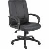 Brand new 🛒 Executive/Managerial Chairs Boss Caressoft Executive Mid Back Chair, Black (B7906) 💯 -Office Chairs Online store unnamed file 3051