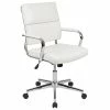 Cheapest 😀 Office Chairs Flash Furniture LeatherSoft Swivel Mid-Back Panel Executive Office Chair, White (BT20595M2WH) 🔥 -Office Chairs Online store unnamed file 308