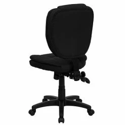 Coupon ⌛ Flash Furniture Fabric Multi-Functional Ergonomic Task Chairs (GO930FBK) 🎁 -Office Chairs Online store unnamed file 3080