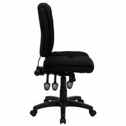 Coupon ⌛ Flash Furniture Fabric Multi-Functional Ergonomic Task Chairs (GO930FBK) 🎁 -Office Chairs Online store unnamed file 3081