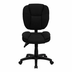 Coupon ⌛ Flash Furniture Fabric Multi-Functional Ergonomic Task Chairs (GO930FBK) 🎁 -Office Chairs Online store unnamed file 3082