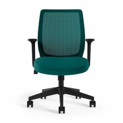 Outlet π Union & Scale Office Chairs Union & Scaleβ’ Essentials Mesh Back Fabric Task Chair, Teal (UN60410) π