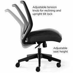 Promo 🌟 Union & Scale Task Chairs Union & Scale™ Essentials™ Mesh Back Fabric Task Chair, Black (UN59378) 🔥 -Office Chairs Online store unnamed file 31