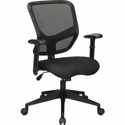 Brand new 🌟 Executive/Managerial Chairs Lorell Executive Mesh Mid-Back Chair, Black 🤩