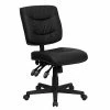Cheapest ⭐ Task Chairs Flash Furniture Mid Back Leather Multi-Functional Task Chair, Black 😍 -Office Chairs Online store unnamed file 3137