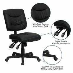 Cheapest โญ Task Chairs Flash Furniture Mid Back Leather Multi-Functional Task Chair, Black ๐ 15 Cheapest โญ Task Chairs Flash Furniture Mid Back Leather Multi-Functional Task Chair, Black ๐ -Office Chairs Online store unnamed file 3141