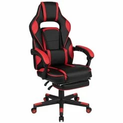 Best deal 🔥 Executive/Managerial Chairs Flash Furniture X40 Ergonomic LeatherSoft Swivel Gaming Chair, Red (CH00288RED) 🔥
