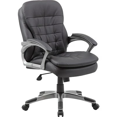 Cheapest ๐ Executive/Managerial Chairs Boss Executive Mid Back Pillow Top Chair, Black (B9336) ๐ 6 Cheapest ๐ Executive/Managerial Chairs Boss Executive Mid Back Pillow Top Chair, Black (B9336) ๐ - Image 4