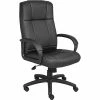 New 😍 Executive/Managerial Chairs Boss Caressoft Executive High Back Chair, Black (B7901) 😀 -Office Chairs Online store unnamed file 3182