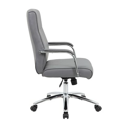 Best Pirce 🧨 Executive/Managerial Chairs Boss Modern Executive Conference Chair, Grey (B696C-GY) ✨ 6 Best Pirce 🧨 Executive/Managerial Chairs Boss Modern Executive Conference Chair, Grey (B696C-GY) ✨ - Image 4