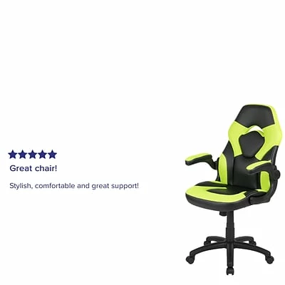 Best reviews of ๐ Executive/Managerial Chairs Flash Furniture X10 Ergonomic LeatherSoft Swivel Gaming Chair, Neon Green (CH00095GN) ๐งจ 7 Best reviews of ๐ Executive/Managerial Chairs Flash Furniture X10 Ergonomic LeatherSoft Swivel Gaming Chair, Neon Green (CH00095GN) ๐งจ - Image 5