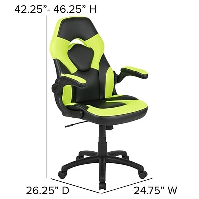 Best reviews of ๐ Executive/Managerial Chairs Flash Furniture X10 Ergonomic LeatherSoft Swivel Gaming Chair, Neon Green (CH00095GN) ๐งจ 9 Best reviews of ๐ Executive/Managerial Chairs Flash Furniture X10 Ergonomic LeatherSoft Swivel Gaming Chair, Neon Green (CH00095GN) ๐งจ - Image 7