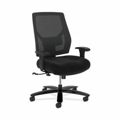 Outlet 🔥 Task Chairs HON Crio Fabric Managers Big & Tall Chair, 450 Lb. Capacity, Black (BSXVL585ES10T) 🎉