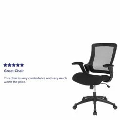 Deals 🎁 Office Chairs Flash Furniture Ergonomic Mesh Swivel Mid-Back Executive Office Chair, Black (BLLB8803) 🌟 -Office Chairs Online store unnamed file 331