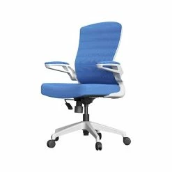 Best Sale 🎁 Office Chairs RAYNOR GROUP ION Fabric Task Chair, Blue/White (ION-WH-BLU) 🤩