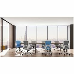 Best Sale 🎁 Office Chairs RAYNOR GROUP ION Fabric Task Chair, Blue/White (ION-WH-BLU) 🤩 -Office Chairs Online store unnamed file 3385