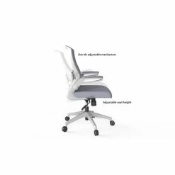 Best Sale 🎁 Office Chairs RAYNOR GROUP ION Fabric Task Chair, Blue/White (ION-WH-BLU) 🤩 -Office Chairs Online store unnamed file 3389