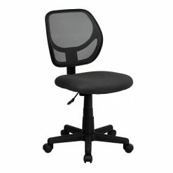 Wholesale 🤩 Task Chairs Flash Furniture Mesh Task Chair, Gray (WA-3074-GY-GG) ⭐