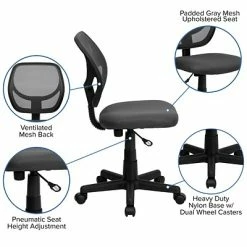 Wholesale 🤩 Task Chairs Flash Furniture Mesh Task Chair, Gray (WA-3074-GY-GG) ⭐ 16 Wholesale 🤩 Task Chairs Flash Furniture Mesh Task Chair, Gray (WA-3074-GY-GG) ⭐ -Office Chairs Online store unnamed file 3395