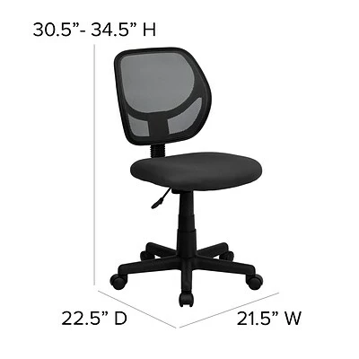 Wholesale 🤩 Task Chairs Flash Furniture Mesh Task Chair, Gray (WA-3074-GY-GG) ⭐ 9 Wholesale 🤩 Task Chairs Flash Furniture Mesh Task Chair, Gray (WA-3074-GY-GG) ⭐ - Image 7