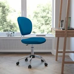 New 🔥 Flash Furniture Mesh Task Chairs With Chrome Base (H2376FTUR) 🥰 -Office Chairs Online store unnamed file 3400