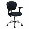 Brand new 🎉 Flash Furniture Mesh Task Chairs With Arms And Chrome Base (H2376FGYARMS) 🔔 -Office Chairs Online store unnamed file 3414