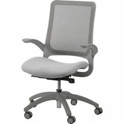 Best deal ⭐ Office Chairs Raynor Hawk MF22 Task Chair, Mesh/Fabric, Gray, Seat: 19 3/10"W X 18 1/2"D, Back: 17 3/10"W X 20 9/10"H 🤩 -Office Chairs Online store unnamed file 3437
