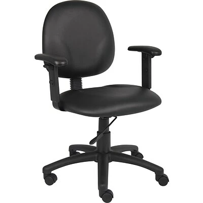 Best Sale ๐ Task Chairs Boss Diamond Task Chair W/ Adjustable Arms, Black (B9091-CS) ๐ 3 Best Sale ๐ Task Chairs Boss Diamond Task Chair W/ Adjustable Arms, Black (B9091-CS) ๐