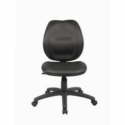 Brand new ❤️ Task Chairs Boss Mid-Back Task Chair Armless, Black (B1016-BK) 🎁 -Office Chairs Online store unnamed file 3600