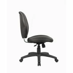 Brand new ❤️ Task Chairs Boss Mid-Back Task Chair Armless, Black (B1016-BK) 🎁 -Office Chairs Online store unnamed file 3602