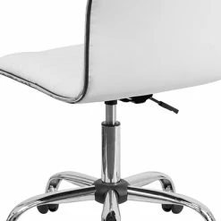Cheap 🥰 Task Chairs Flash Furniture Low Back Armless White Ribbed Designer Swivel Task Chair (DS512BWH) ✨ -Office Chairs Online store unnamed file 3611