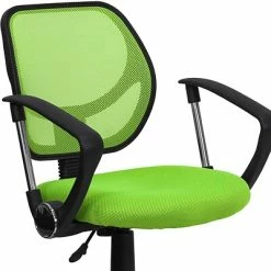 Cheap 😉 Task Chairs Flash Furniture Fabric Mid-Back Task Chair With Arm, Green ❤️ -Office Chairs Online store unnamed file 3628
