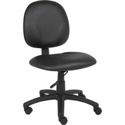 Wholesale 💯 Task Chairs Boss Diamond Task Chair In Caressoft, Black (B9090-CS) 🥰