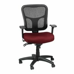 Wholesale 🧨 Task Chairs Tempur-Pedic TP8000 Mesh Task Chair, Burgundy (TP8000-BURG) 💯