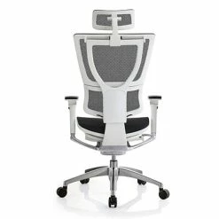Best Sale 🎉 Task Chairs Eurotech IOO Ergonomic Mesh Chair Headrest, White (IOO-HDRWHT) 🛒 -Office Chairs Online store unnamed file 3649