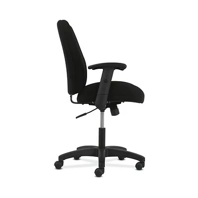 Cheapest ๐คฉ Task Chairs HON Contemporary Mid-Back Task Chair, Swivel-Tilt Control, Height- And Width-Adjustable Arms, Black Fabric ๐ 5 Cheapest ๐คฉ Task Chairs HON Contemporary Mid-Back Task Chair, Swivel-Tilt Control, Height- And Width-Adjustable Arms, Black Fabric ๐ - Image 3