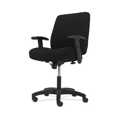 Cheapest ๐คฉ Task Chairs HON Contemporary Mid-Back Task Chair, Swivel-Tilt Control, Height- And Width-Adjustable Arms, Black Fabric ๐ 8 Cheapest ๐คฉ Task Chairs HON Contemporary Mid-Back Task Chair, Swivel-Tilt Control, Height- And Width-Adjustable Arms, Black Fabric ๐ - Image 6