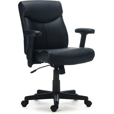 Outlet ❤️ Staples Executive/Managerial Chairs Quill Brand® Traymore Luxura Managers Chair, Black 🛒 3 Outlet ❤️ Staples Executive/Managerial Chairs Quill Brand® Traymore Luxura Managers Chair, Black 🛒