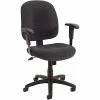 Deals 🛒 Task Chairs Boss Black Fabric Task Chair W/Adjustable Arms, Black (B495-BK) 🔥 -Office Chairs Online store unnamed file 3725
