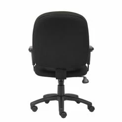 Deals 🛒 Task Chairs Boss Black Fabric Task Chair W/Adjustable Arms, Black (B495-BK) 🔥 -Office Chairs Online store unnamed file 3728