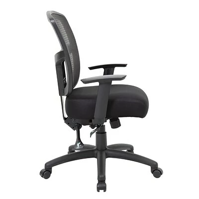 Budget ๐ Task Chairs Boss Contract Mesh Task Chair, Black (B6023) ๐ 5 Budget ๐ Task Chairs Boss Contract Mesh Task Chair, Black (B6023) ๐ - Image 3