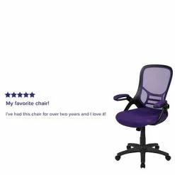 Wholesale 🎉 Office Chairs Flash Furniture Ergonomic Mesh Swivel High Back Office Chair, Purple (HL00161BKPUR) ⭐ -Office Chairs Online store unnamed file 376