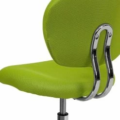 Outlet 👍 Task Chairs Flash Furniture Mid Back Mesh Task Chair, Apple Green (H2376FGN) ✔️ -Office Chairs Online store unnamed file 3808