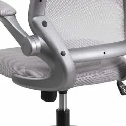 Best Sale ✨ Task Chairs Flash Furniture Mid-Back Gray Mesh Swivel Task Chair, Gray Frame And Flip-Up Arms (BLZP8805GY) 🔥 -Office Chairs Online store unnamed file 3817