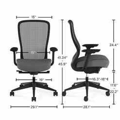 Buy 😍 Union & Scale Task Chairs Union & Scale™ Workplace2.0™ Ayalon Mesh Back Fabric Task Chair, Black/Gray (UN59409) 🔥 -Office Chairs Online store unnamed file 3857