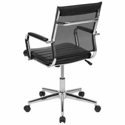 Wholesale 🔔 Office Chairs Flash Furniture Ergonomic Mesh Swivel Mid-Back Executive Office Chair, Black (BT20595M3BK) 😍 -Office Chairs Online store unnamed file 386