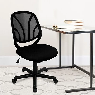 Cheapest 💯 Task Chairs Flash Furniture Y-GO Mesh Task Chair, Black (GO-WY-05-GG) 🤩 4 Cheapest 💯 Task Chairs Flash Furniture Y-GO Mesh Task Chair, Black (GO-WY-05-GG) 🤩 - Image 2